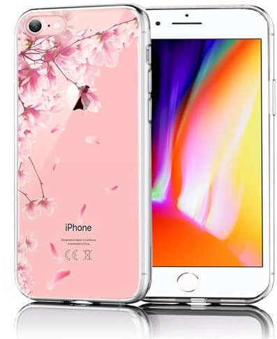 CoolGadget Motiv Hülle für iPhone 6 / iPhone 6S - Motiv 08 Designhülle, Anti-Fingerprint, Slim Fit Schutzhülle mit Erhöhtem Kamerarand, Stoßfest, Kratzschutz