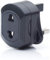 EU/US 2 Pin to UK 3 Pin Fused Adaptor Plug for Toothbrush/Shaver and others electric equipment. UK Stock (B)