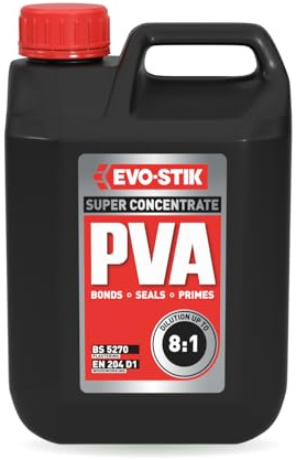 EVO-STIK Super Concentrate PVA 5L - Professional Performance | Bonds, Seals and Primes