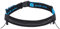 JIMKAN Triathlon Startnummernband, Running Startnummerngürtel mit Aufbewahrungstasche (incl. 4 Gel Halter), wasserdichte Laufgürtel mit Nummernhalte für Triathlon, Marathon, Laufen (Schwarz)
