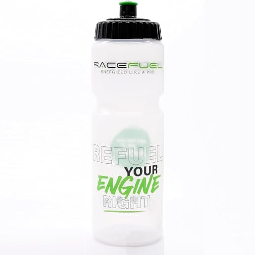 RACEPACE RaceFuel Sport Trinkflasche 750ml, BIO Radflasche MADE IN EUROPE, Fahrrad Trinkflasche, BPA-frei, auslaufsicher, bio-basierter Kunststoff (Zuckerrohr), für Triathlon Rennrad Mountainbike