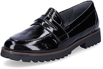 Waldläufer H-Elisa Damen Slipper schwarz Lack (Numeric_39)