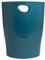 Exacompta - Réf. 45328D - 1 corbeille à papier avec poignées ECOBIN NeoDeco - Volume 15 litres - Dimensions 26,3 x 26,3 x 33,5 cm - Pour bureau ou maison - Couleur Bleu Canard