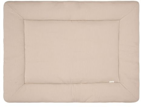 Little Dutch TE21023021 Laufgittereinlage Krabbeldecke - Newborn Naturals Pure beige (80x100 cm)