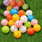 THIODOON Golf-Übungsball, Luftstrom, hohl, Übung, Golfbälle, 40 mm, Kunststoff, Golfbälle für Schaukelübungen, Fahren, Zuhause, Outdoor, Golfspiele für Erwachsene und Kinder, 24 Stück
