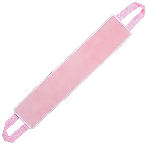 Angoily Beflockter Rückenstreifen Selbstbräunung Bräunungswerkzeug Lotion feuchtigkeitsspendende Handschuhe Bräunungsstreifen für den Rücken zurück gebrauchtes Bräunungsband das Gesicht