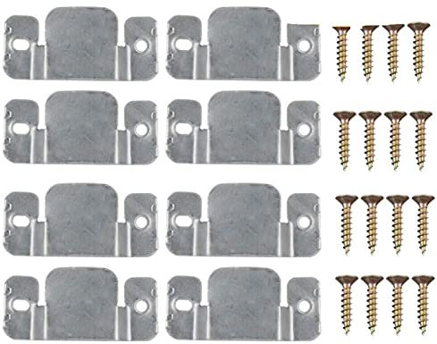 PiWine Bodenschoner, Möbelpolster, 8-teiliges Metall-Sofa, ineinandergreifende Möbelverbinder mit Schrauben, schützen Möbel und Böden