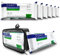 RE-GEN FlexPouch Dry Wipe Dispenser & Conti Flushable Maceratable 22x24cm Patient Cleansing Wipes, 6 Pack | Professional Personal Care Wipes | Ideal for Home Care & Hospitals | Adult Incontenance Aid