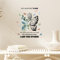 astylishome Wandsticker Blumen Fee Wandtattoo Schmetterling Wandaufkleberr für Mädchen Babyzimmer Wohnzimmer Schlafzimmer Kinderzimmer Hause Wanddekoration 0713
