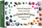 2024 Weihnachten Adventskalender - Rocks Crystal Adventskalender | 24 Tage Mineralien Countdown Kalender | Kinder Geschenke Weihnachten Adventskalender 2024 für Kinder Jungen Mädchen