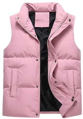 pvucpot Doudoune sans Manche Homme Zippé Travail Blouson Chauffant Homme Chaude Legere Coupe Vent Chasse Manteaux Marque Automne Hiver