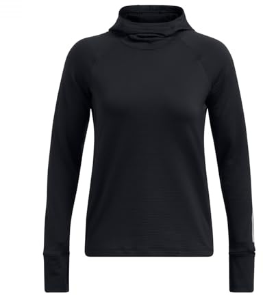 Under Armour Launch Elite Coldweather Balaclava Hoodie Laufkleidung Kapuzen-Sweatshirt Schwarz – Schwarz