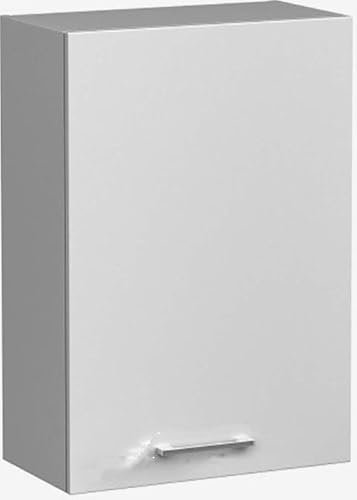 Premium-Ambiente BCA441 Hängeschrank 1-türig 2 Fachböden 72cm hoch Softclosing Montageschiene inkl. EURODEKOR® (Breite 50cm - Anschlag rechts, 21 Mandal Ahorn Natur)