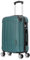 RAYKONG Maleta Mediana ABS 66x43x25cm |71L| 24 Pulgadas |23kg semirígidas candado combinación - Verde