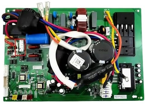 Aqkhougty Scheda di Circuito CA, Compatibile con Hisense la Scheda Madre dell'unità Esterna del condizionatore d'Aria a frequenza variabile KFR-26W/12FZBP-3 1423772/1456110-077H