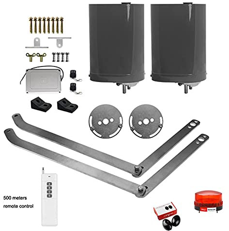 PKM-B01 Tipo de brazo plegable curvo automático Tipo de brazos de doble brazos de giro abrepero de motor de hasta 8,2 pies o 330 libras puerta C.A. Motorizado,Modos de energía flexibles(KIT D)