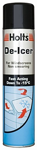 6 x Holts DI6 Aerosol De-Icer 600ml +1 Free Ice Scraper