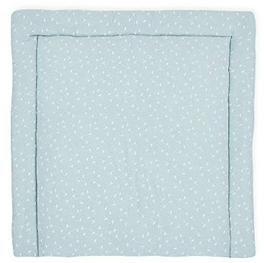 KraftKids Wickelauflage in Musselin mint Pusteblumen, Wickelunterlage 78x78 cm (BxT), Wickelkissen