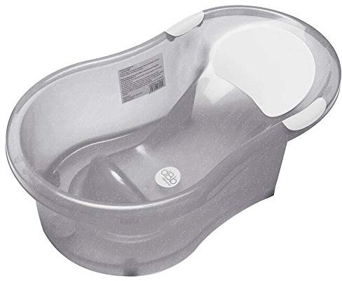 dBb Remond Baignoire 0-6Mois- Grise Translucide Pailletée Gris