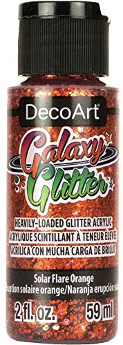 Deco Art DecoArt Galaxy Glitter, Orange, 59ml