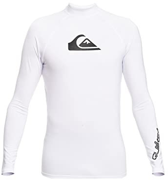 Quiksilver - All Time Rashguard Surf Tee für Männer - Bright White - L