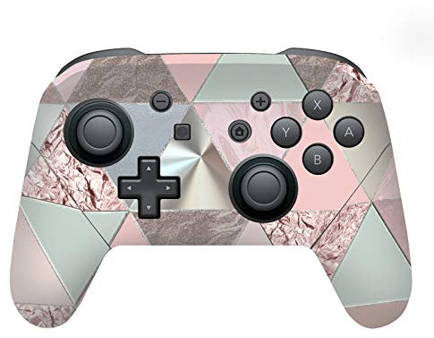 Head Case Designs Offizielle LebensArt Weiche Pastelle Kunst Mix Vinyl Haut Gaming Aufkleber Abziehbild Abdeckung kompatibel mit Nintendo Switch Pro Controller