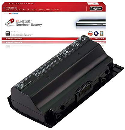 DR. BATTERY A42-G75 Laptop Battery Compatible with ASUS G75V G75 G75VM G75VW G75VX G75VM G75 3D G75VM 3D G75VW 3D G75VX 3D [14.4V / 63Wh]