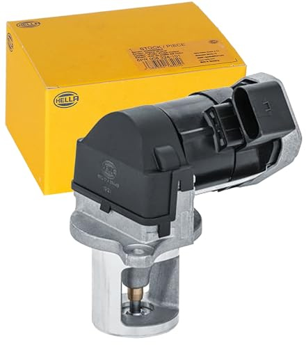 HELLA 6NU 014 864-651 AGR-Ventil - elektrisch - 4-polig - mit Dichtung | Kompatibel mit: CHRYSLER 300C, 300C Touring, JEEP COMMANDER, COMMANDER VAN, GRAND CHEROKEE III, MERCEDES-BENZ C-CLASS