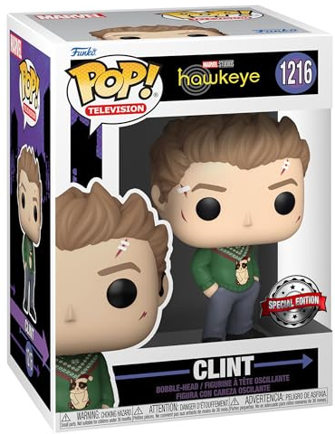 Funko POP! #1216 Hawkeye - Clint Barton Christmas Sweater Pop! Vinyl - Target Exclusive