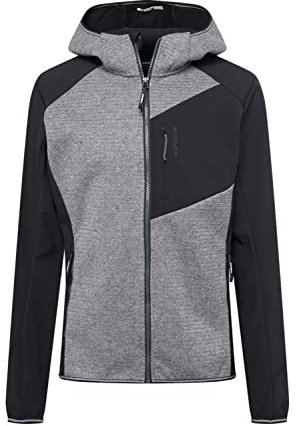 ICEPEAK Herren Outdoorjacke Danfort schwarz/Graumeliert 50