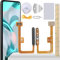 YHX-OU Nero Fingerprint Sensor Cavo Flex di ricambio per Xiaomi Mi 11 Lite 4G/5G Mi 11 Lite 4G Tasto Home Lettore Impronta Power Button Flex Cable Sensore