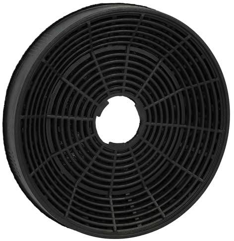vhbw Aktivkohlefilter kompatibel mit Amica OKS961T, OKS961S, OKS961 S/T, OTS625l, OTS625W, OTS625 I/W, OTS525 Dunstabzugshaube - 16 cm