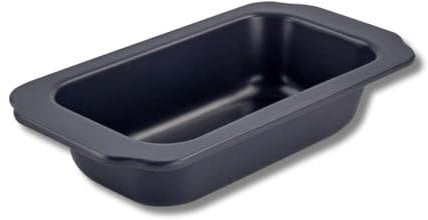 Scoville Ultra Lift 2lb Loaf Tin, Non Stick Bread Baking Tin, 28cm x 24.5cm, 900g, Wipe Clean Surface, Perfect for Banana Bread & Loafs, PFOA Free, Dishwasher Safe, Quality Aluminium, Grey