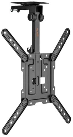 My Wall HL45-3L - Supporto da soffitto per monitor da 58,4 cm (23) - 139,7 cm (55), inclinabile, girevole