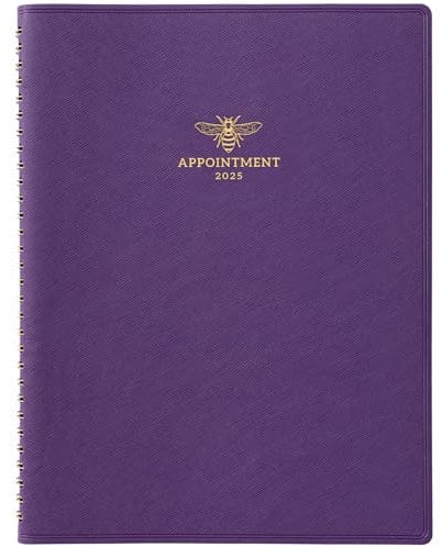Terminkalender 2025 - Terminkalender Wochenbuch 2025 Januar 2025 - Dez. 2025 21,0 x 27,2 cm Tages-/Stundenplaner 15 Minuten Intervall