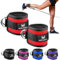 MERCURYAL 2 Sangle Cheville Musculation Poulie – Ankle Straps - Sangle Cheville (rembourré) - Accessoires pour Fitness et Musculation - Sangle Musculation pour Hommes et Femmes (Rouge)