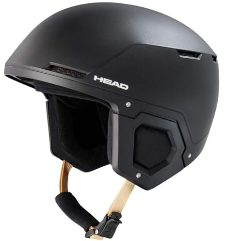 Skihelm Snowboardhelm Ski Snowboard Helm - Head Charter Evo SR - schwarz - Größe: XL/XXL (60-63 cm) - Ski Helm - mit optimiertem Belüftungssystem - Hartschalen Helm geeignet für Skifahren Snowboarden