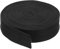 PATIKIL Baumwollband Baumwolle Gurtband 30mm x 9m, Schrägband Baumwoll Nahtband Köperband Saumband Einfassband Stoffband Webband zum Nähen für DIY Basteln Stricken Verpackungen, Schwarz