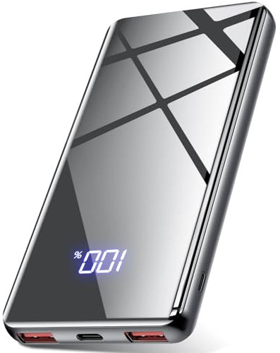 Lazci Power Bank, Portable Charger 22.5 W, Powerbank Fast Charging 20000mAh with USB C Input & Output, PD 3.0 QC 4.0, Mobile Phone Battery Pack Compatible with iPhone, Samsung Galaxy, iPad - Grey