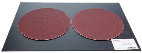 ROKAMAT Schärfplatte für Klingen Schabeteller - Zum Nachschärfen der Klingen der Schaber-Scheiben