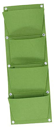 POPETPOP jardineras Colgantes Verticales Placa de Refuerzo de la Puerta jardineras Verticales macetas de Interior macetas para Plantas Jardinera Vertical Bolsa de siembra no Tejida Exterior