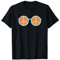 Coole Peace Symbol Hippie Retro Brille Design Herren Damen T-Shirt