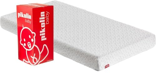 Pikolin Home - Babymatratze 70 x 140 cm – Fester Schaumstoff und Visco BabyAdapt – Bezug waschbar und atmungsaktiv – Sicherheit und Komfort Öko-TEX – Made in Europe