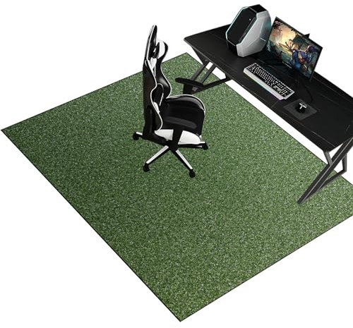 Bürostuhl Unterlage, Bodenschutzmatte bürostuhl,80 x 120 cm Gaming bürostuhl unterlage, Bodenschutzmatte für Hartböden, Kratzfest Bodenmatte Stuhlunterlage, schreibtischstuhl unterlage für Laminat