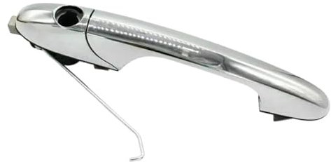 Outer Door Handle Drivers Side For Fiat For 500 2007-2018 Passenger Left Or Right Side Chrome Outer Door Handle 735592026 735592012 Driver Side Exterior Door Handle(Right)