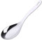 Cabilock Cuchara para servir de acero inoxidable cocina ranurado cucharón almuerzo comiendo servicio cucharas para servir la comida Cucharas de acero inoxidable cucharada de sopa