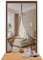 Zanzariera Magnetica 94 x 212 cm Nessun Attrezzo Richiesto Zanzariera con Magneti Facile da Installare per Porte da Balcone/Cantine/Terrazze, Marrone