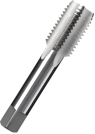 TEN-HIGH HSS Geradnut Gewindebohrer M22x1.5 Feingewinde 118mm Gesamtlänge 38mm Schneidenlänge Verschleißfester Selbstschärfend Für CNC Bearbeitung Und Präzisionsgewinde