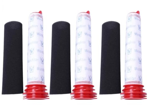 Replacement Hepa/Foam Filter Set Rechargeable Cordless Vacuum Cleaner Spare for Bosch Athlet BCH6 Serise BCH65PET BCH6L2560(set 1)