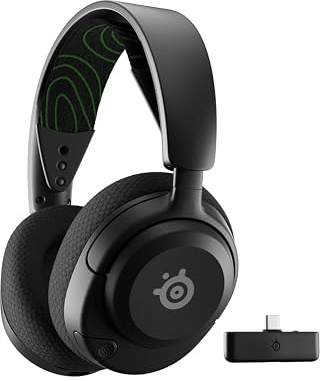 SteelSeries Arctis Nova 5 Wireless - Gaming Headset for PC, PS4/5, Mobile - 100+ Audio Presets via App-Neodymium Magnetic Drivers - 2.4GHz or BT-ClearCast Gen2.X Mic (Renewed)